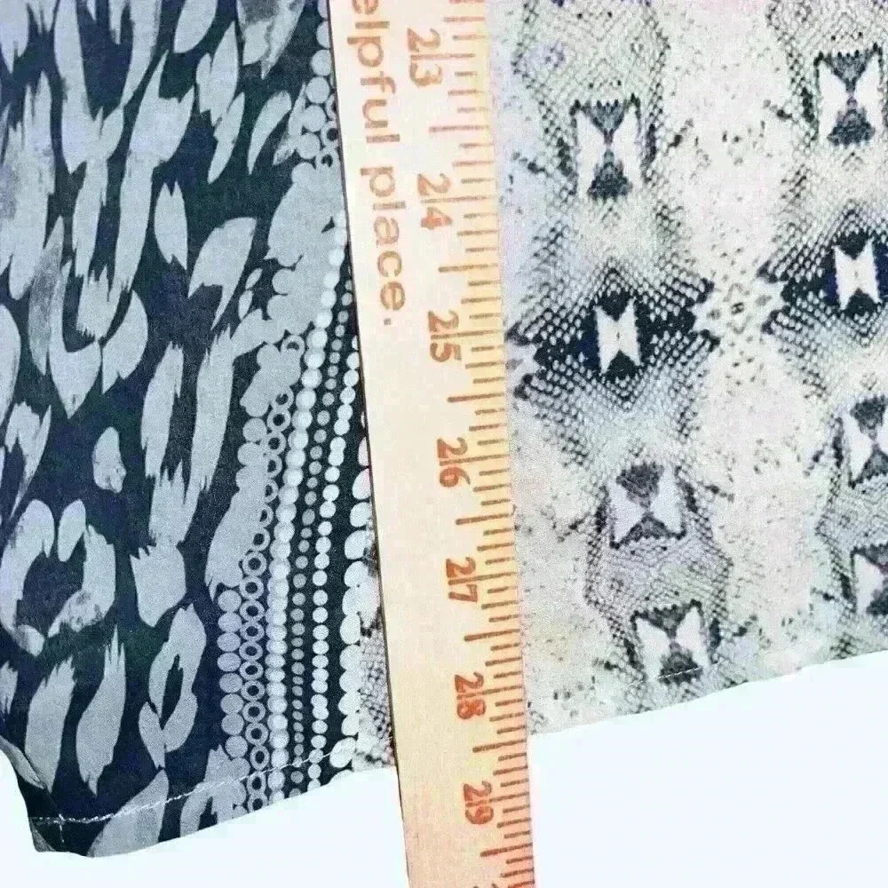 Cabi Sz S Tank/Shell Snake Skin‎ Print Business Preppy - Picture 9 of 13